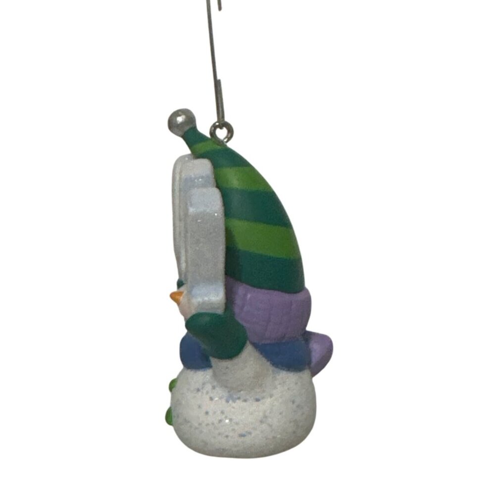 Hallmark Keepsake Christmas Ornament Frosty Fun Decade 2011 Snowman Ornament - Picture 2 of 6